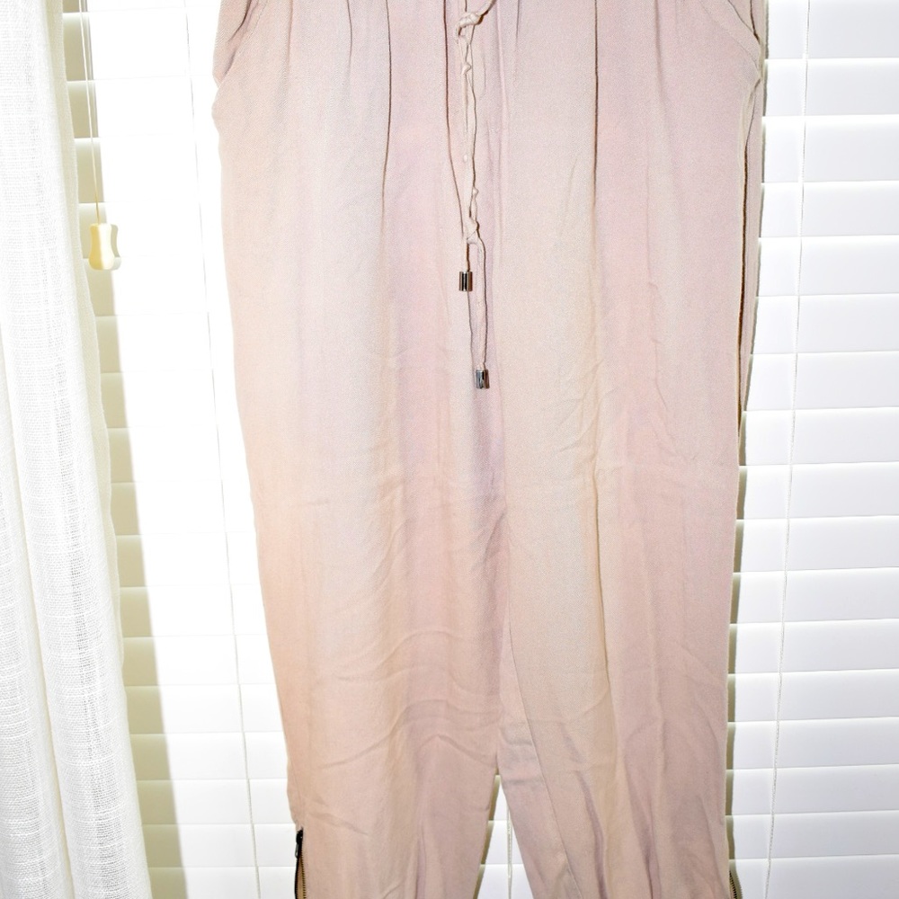 Dress pant zip leg jogger